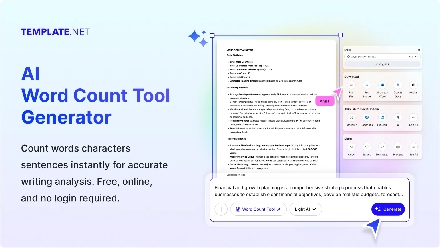 Free AI Word Count Tool, AI Word Counter Tool Online [ No Signup ]